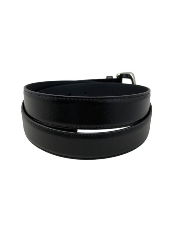 Gucci Belt Mini Horsebit Leather Black Silver main image 2